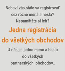 jedna registr�cia do v�etk�ch obchodov