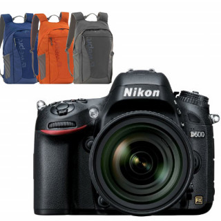 Nikon D600 + 24-85VR +4x čistenie čipu zadarmo + batoh LowePro PhotoHatchback 22L AW